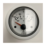 Индикатор температуры VDO N02-321-602 OceanLine 12В до 120°C (250°F) белый