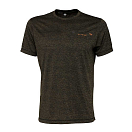 Купить Savage gear SVS73890 Футболка с коротким рукавом Fighter Stretch Зеленый Olive Melange L 7ft.ru в интернет магазине Семь Футов