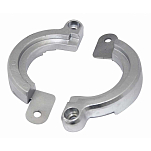 Tecnoseal 2626719A Yanmar SD 20-30-40-50-60HP Анод из алюминиевого воротника  Silver
