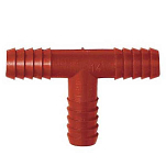 Oem marine FER30311 Acetal Тройник с канавками из смолы Оранжевый Red 20 mm