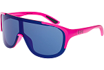 Спортивные очки GOG Medusa / Matt Neon Pink-Black / Blue Lens, e504-5