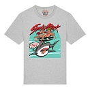Купить Shark attack sa11gm Футболка с коротким рукавом Beer Heather Grey 30x25x2 7ft.ru в интернет магазине Семь Футов