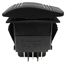 Купить Seachoice 50-12941 Contura Rocker Switch Mom On-Off-Mom On DPDT Черный Black 7ft.ru в интернет магазине Семь Футов