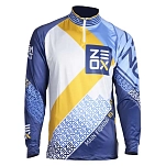 Zeox 2610115 Свитшот с УФ-защитой Element CM202 Blue / White / Yellow 30x25x5 3XL