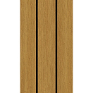 NAUTIKFLÖR SAM-NFG-NTBL Напольное покрытие из натурального тика / защелкивающийся винил, имитирующий тик / черная замазка / 2,22 м² / Тип: Образец