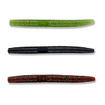 Yamamoto baits 129l05213 Senko Мягкая приманка 152 mm 5 единицы June Bug Purple / Emerald Flake