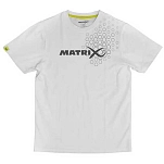 Matrix fishing GPR385 Футболка с коротким рукавом Hex Print Белая White 2XL