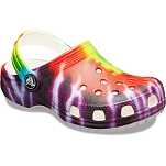Crocs 206994-90h-c8 Деревянные башмаки Classic Tie Dye Graphic Multi 35x25x15 EU 24
