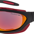 Спортивные очки GOG Mese / Matt Black-Red / Polarized Red Lens, e327-2p