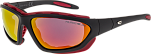 Спортивные очки GOG Mese / Matt Black-Red / Polarized Red Lens, e327-2p