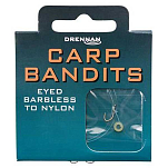 Drennan HNBECHR014 Bandit Carp Связанные Крючки  Clear 14