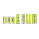 Stonfo S285-1/08 Elite Бусины Желтый  Fluor 0.8 mm 