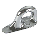 Foresti & suardi 5050388 Швартовное кольцо из хромированной латуни Silver 100 x 55 mm 