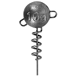Fox rage NJX119 Corkscrew Round Джиг-голова Серебристый Silver 20 g 