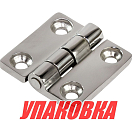 Петля 38x38x4,5 мм, нержавеющая (упаковка из 20 шт.) Homer 008539_pkg_20