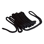4water MR091518 15 m 24 Косы Причал Веревка Черный Black 18 mm