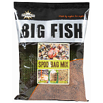 Dynamite baits ADY040986 Spod Bag Mix 1.8kg Прикормка Многоцветный Brown