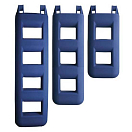 Купить Majoni PB340002 2 Ступени Лестница Крыло  Navy Blue 55 x 25 x 12 cm 7ft.ru в интернет магазине Семь Футов