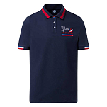 North sails 403369-0802-XXL Поло с короткими рукавами Lvdst Голубой Navy Blue 2XL