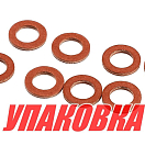 Прокладка масляного болта Yamaha 2-300, 8.0х12.6х1.6 мм, Omax (1упак) (упаковка из 10 шт.) 9043008020_1UP_OM_pkg_10