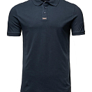 MUSTO 82133_597-M Мужская футболка-поло Essential Pique / темно-синий / Размер одежды: М