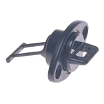 Beckson marine 35-DP10B Сливная пробка  Black 25.4 mm