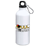 Kruskis MD4049S101K172 Be Different Swim 800ml Алюминиевая бутылка Бесцветный White
