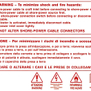Warning sticker label 54.408.01