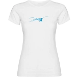 Kruskis 11502102ms240 Футболка с коротким рукавом Fish Estella White 30x25x2