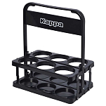 Kappa 31175LW-005-T.U Перевозчик для 6 Бутылки Черный Black