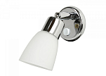 BATSYSTEM BA-8960C ФРИЛАЙТ Интерьерный светильник, хромированный/абажур из белого стекла
