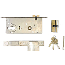 Купить Врезной замок правый 163x75x13мм квадрат 9мм без накладок и ручек антивибрационный из сатинированной хромированной латуни, Osculati 38.203.51DX 7ft.ru в интернет магазине Семь Футов