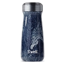 Купить Swell 10316-H20-60940EU Azurite Marble 470ml Термопутешественник с широким горлом Серебристый Navy 7ft.ru в интернет магазине Семь Футов