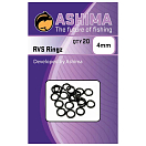 Купить Ashima fishing ASRZ5 Кольца  Black Nickel 5 mm 7ft.ru в интернет магазине Семь Футов