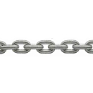 Купить Forniture nautiche italiane 202583 50 m Оцинкованная калиброванная цепь Серебристый Silver 7 mm  7ft.ru в интернет магазине Семь Футов