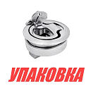Ручка врезная, D61 мм, с ключом, Marine Rocket (упаковка из 2 шт.) 4620136033343_pkg_2