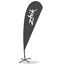Купить Zhik 71580 Логотип Пляж Крыло Флаг Black 150x17x10 480 cm 7ft.ru в интернет магазине Семь Футов
