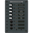 Купить Blue sea systems 661-8023 Автоматический выключатель постоянного тока Panel 8 Позиции Black 7ft.ru в интернет магазине Семь Футов