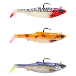 Savage gear 1637369-UNIT Мягкий приманка 4D Herring Big Shad 200g 220 mm Многоцветный Cusk