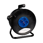 Solera 20022 Катушка кабеля 4 вилки 25 m Черный Black / Blue  Techinn
