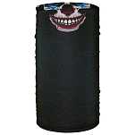 Zan headgear tf463 Шарф-хомут Motley Tube® Fleece Evil Clown Black / Blue / Red 15x10x5
