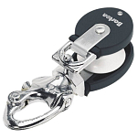 Barton marine 16817 Средний карабинный шкив Black