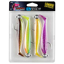 Купить Fox rage NMC045 Zander Pro Shad Мягкая приманка 100 mm 10g Бесцветный Multicolor UV 7ft.ru в интернет магазине Семь Футов