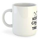 Купить Kruskis 42611S095 325ml Кружка Keep Calm And Trek Белая White 325 ml (11 oz) 7ft.ru в интернет магазине Семь Футов