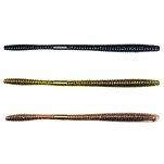 Live target STWRM140SK1018 Мягкий приманка Straight Tail Worm Sinking 140 mm Chartreuse / Brown