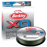 Berkley 28632297049 Плетёная леска X9 150 m Lo-Vis Green 15x12x5 0.080 mm