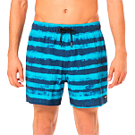 Oakley FOA405398-9ZM-XL Плавки Blur Stripes RC 16´´ Голубой Blurred Stripe Black XL