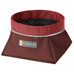 Ruffwear 20503-611S Quencher Упаковываемая миска для собак Красный Fired Brick S