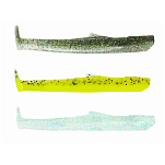 Fiiish MD7005 Mud Digger Мягкое тело приманки 90 Mm 3.8g 3 единицы измерения Многоцветный Lime Juice UV