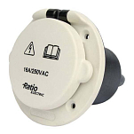 Ratio electric 608711 On Board 250V 16A Затыкать  White
